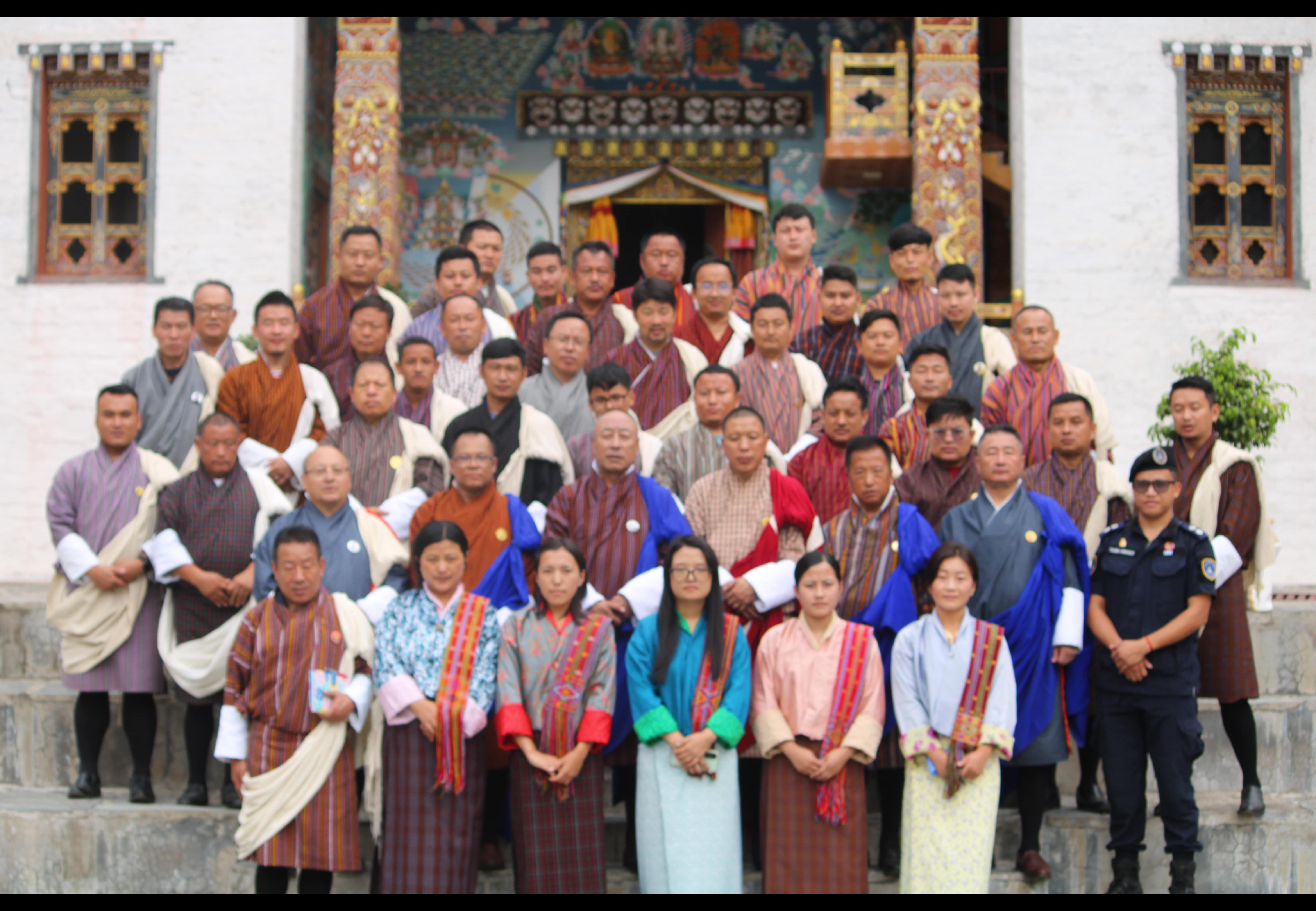 OL with Dzongkhag Official